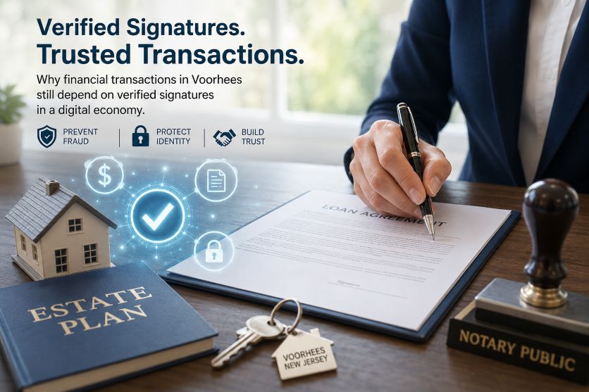 mobile notary Voorhees